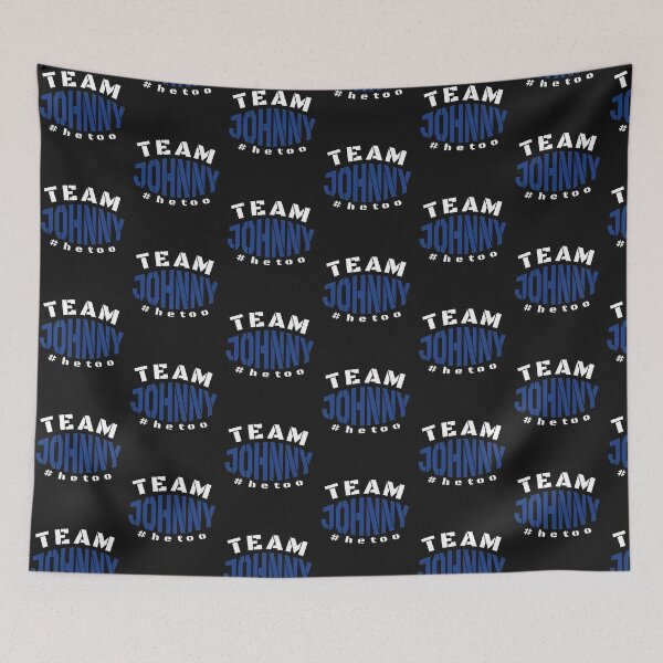 Item preview, Team JOHNNY-#hetoo-DV Awareness design designed and sold by BRtisticDesigns.