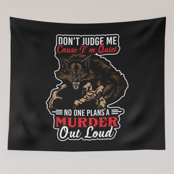 Item preview, One Plans Murder Monster Out Loud designed and sold by ClamenTaon.