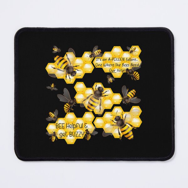 Item preview, Needy Bee Puns! (On Black) designed and sold by PawsitiveMum.