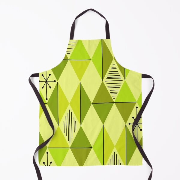 Artikelvorschau, Atomic Age Art Diamonds Chartreuse entworfen und verkauft von thepixelgarden.