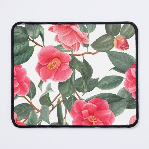 Item preview, Beautiful Camellia Flowers and Leaves Pattern designed and sold by silviaol.