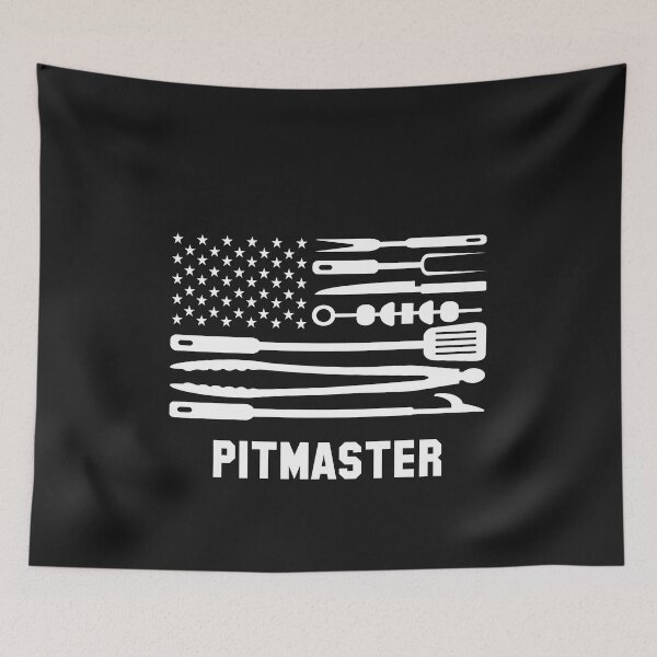 Item preview, Pitmaster Grilling American Flag designed and sold by The Jackalope.