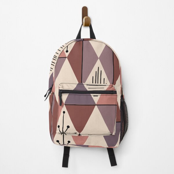 Artikelvorschau, Atomic Age Art Diamonds Mauve Slmon Pink entworfen und verkauft von thepixelgarden.