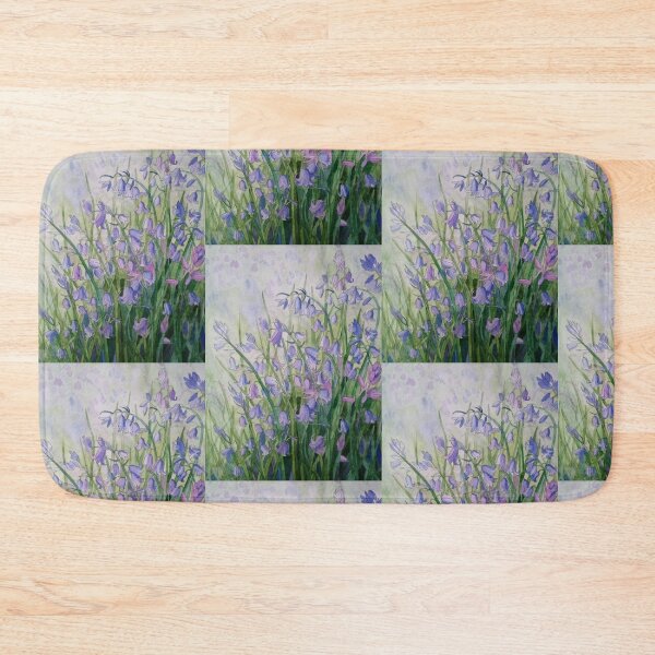 Item preview, Bluebells watercolour painting  designed and sold by esvb.