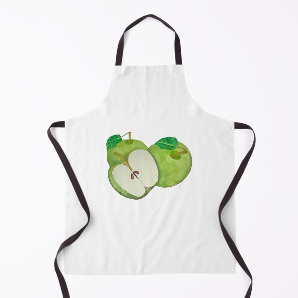 Item preview, Green apples in watercolor designed and sold by altairaleon.