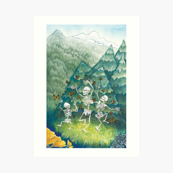 Playful Dead Art Print