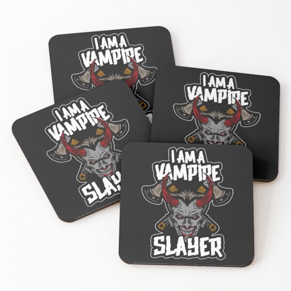 Item preview, Vampire blood scary Slayer Warrior designed and sold by ClamenTaon.