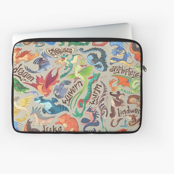 Recueil de mini-dragons Housse d'ordinateur
