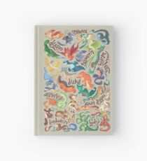 Mini dragon compendium Hardcover Journal