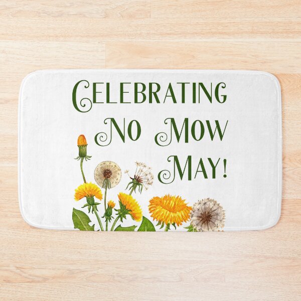 Item preview, Yay Its No Mow May Sign for Protecting Bees, Pollinator Habitats, and Biodiversity   designed and sold by ichewsyou.