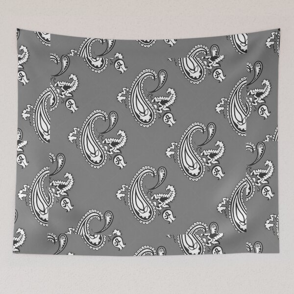 Item preview, Gray Bandana Style Print designed and sold by Tricky1369.