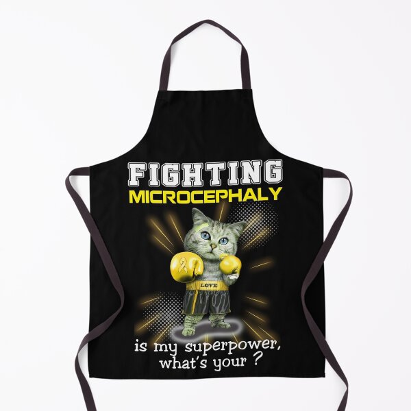 Item preview, Funny Cat Fighting Microcephaly Is My Superpower What's Your designed and sold by Kohend.