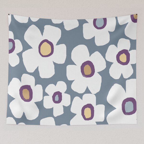 Item preview, Retro Scandinavian Daisies  designed and sold by Deutschic.