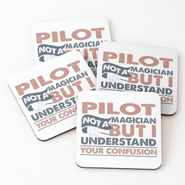 Item preview, Pilot Not A Magician But I Understand Your Confusion designed and sold by Mmmm3344.