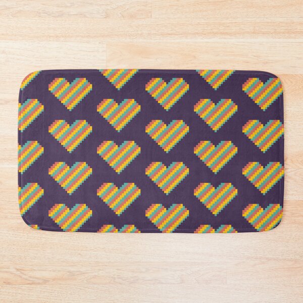 Item preview, Colorful Heart Pixel Art designed and sold by jebi-garden.
