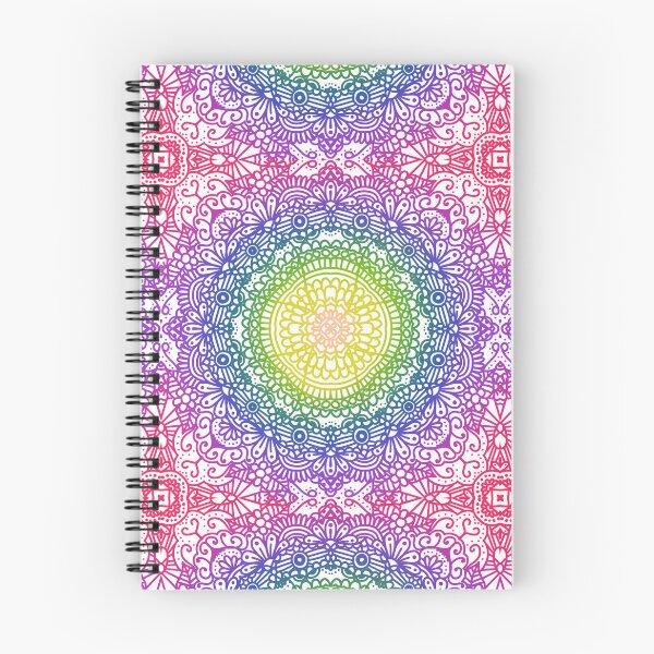 Artikelvorschau, Regenbogen-Mandala entworfen und verkauft von CelestialPep.