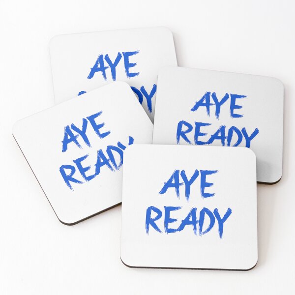 Item preview, Aye Ready Blue designed and sold by VRedBaller.