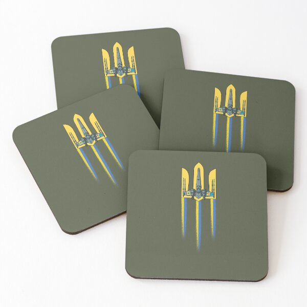 Item preview,   Ukrainian Trident Aircraft - We Wear Yellow And Blue designed and sold by Aide.