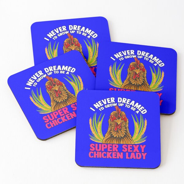 Item preview, Funny Chicken Lover Gift I Never Dreamed I'd Grow Up To Be designed and sold by fantasticdesign.