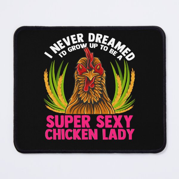 Item preview, Funny Chicken Lover Gift I Never Dreamed I'd Grow Up To Be designed and sold by fantasticdesign.