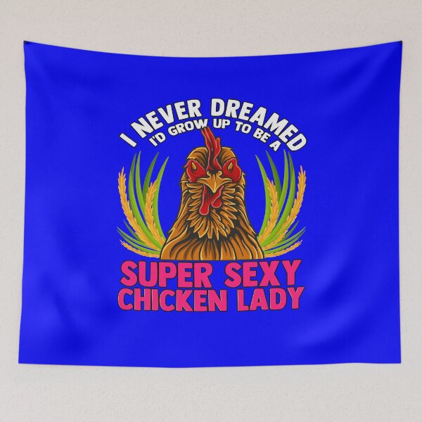 Item preview, Funny Chicken Lover Gift I Never Dreamed I'd Grow Up To Be designed and sold by fantasticdesign.