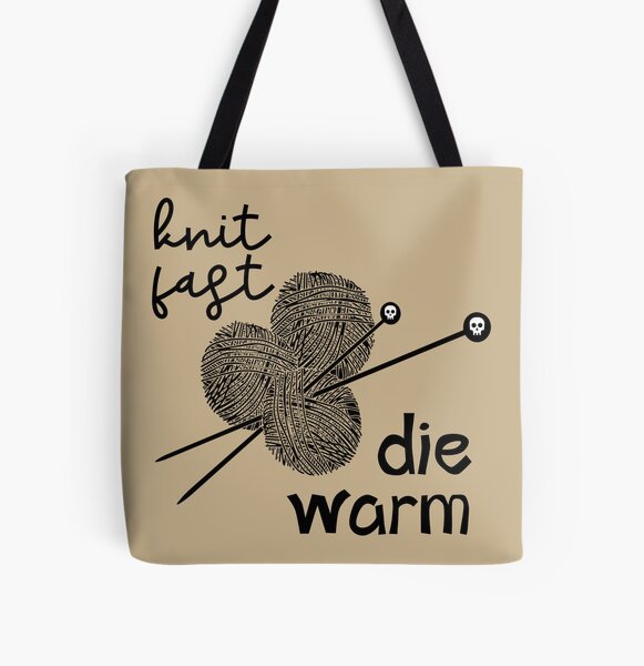 I love knitting Tote Bag by bodesigns