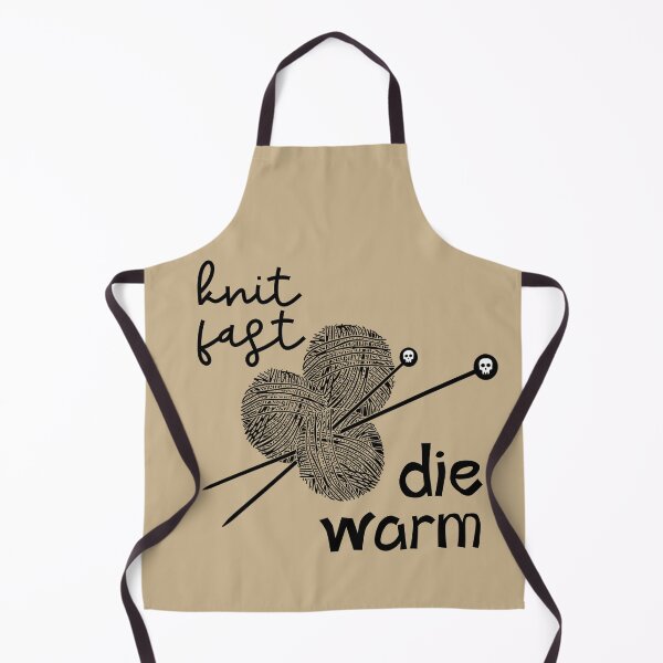 Item preview, knit fast die warm  designed and sold by sandpiperstudio.