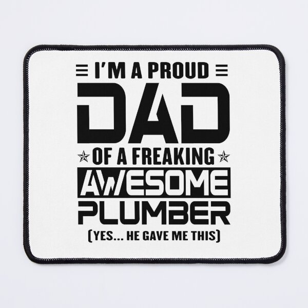 Item preview, I’m A Proud Dad Of A Freaking Awesome Plumber, Funny Dad Shirt, Dad Of Plumber Shirt, Dad Gifts, Christmas Gifts For Dad designed and sold by xlnv.