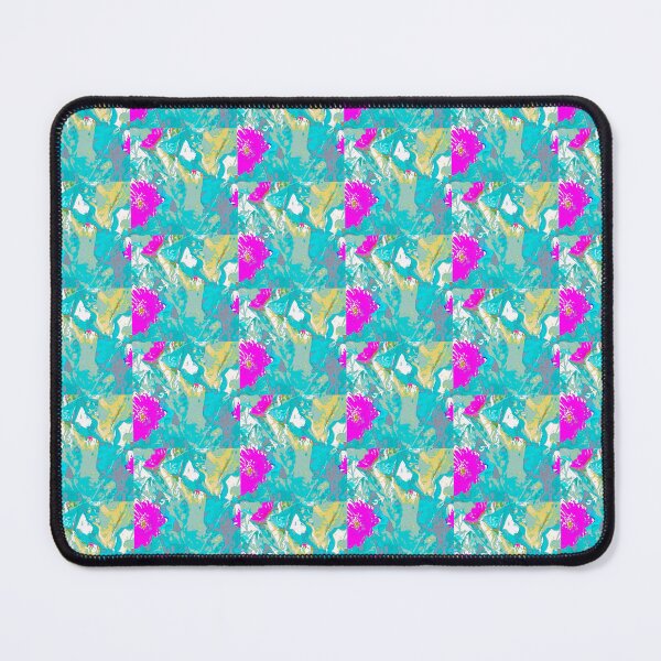 Item preview, Mini Closeup Floral (Teal Variant) designed and sold by TM Art.