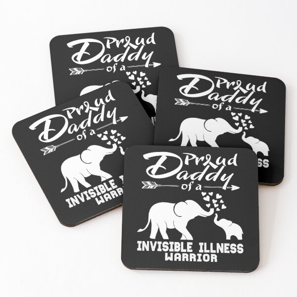 Item preview, Proud Daddy Of A Invisible Illness Warrior designed and sold by Hatjar.