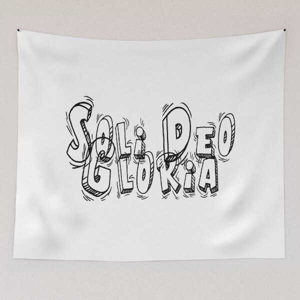 Item preview, Soli Deo Gloria sketch doodle design designed and sold by Patrick Chastain.