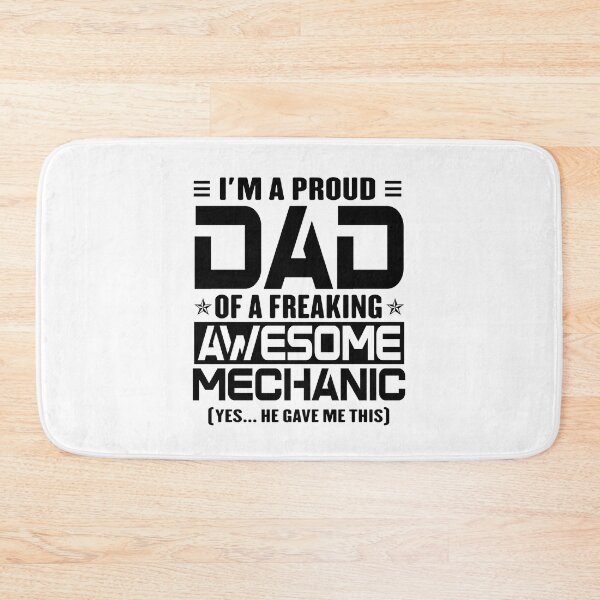 Item preview, I’m A Proud Dad Of A Freaking Awesome Mechanic, Funny Dad Shirt, Dad Of Mechanic Shirt, Dad Gifts, Christmas Gifts For Dad designed and sold by xlnv.