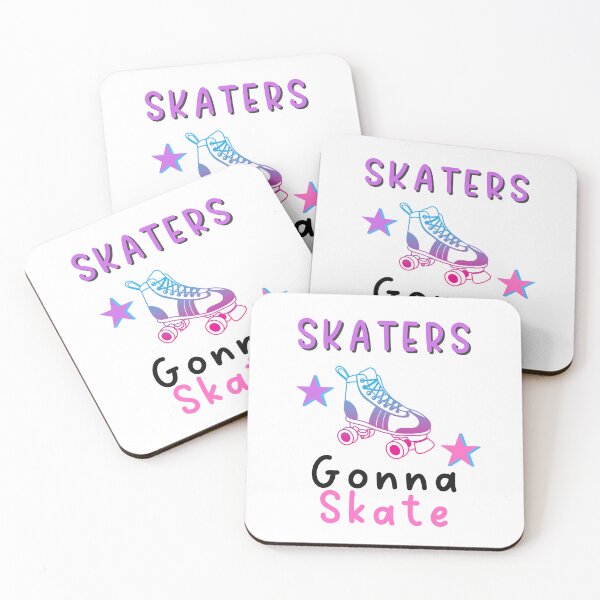 Item preview, Skaters Gonna Skate, Peace Love Roller Skating designed and sold by SportyDogShop.