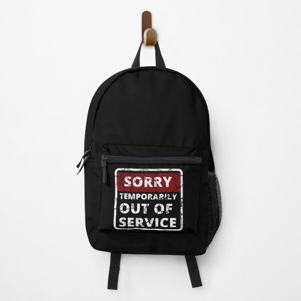 Item preview, Sorry Temporarily Out of Service distressed design designed and sold by Cetaceous.
