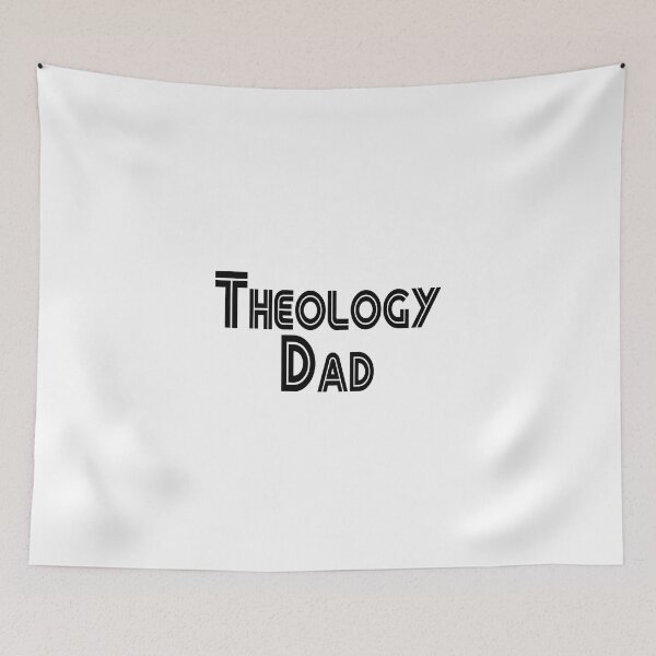 Item preview, Theology Dad Lines retro letters design designed and sold by Patrick Chastain.