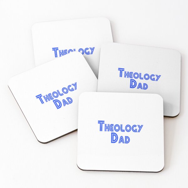 Item preview, Blue Theology Dad Lines retro letters designed and sold by Patrick Chastain.