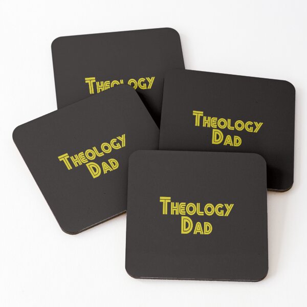 Item preview, Gold Theology Dad Lines retro letters designed and sold by Patrick Chastain.