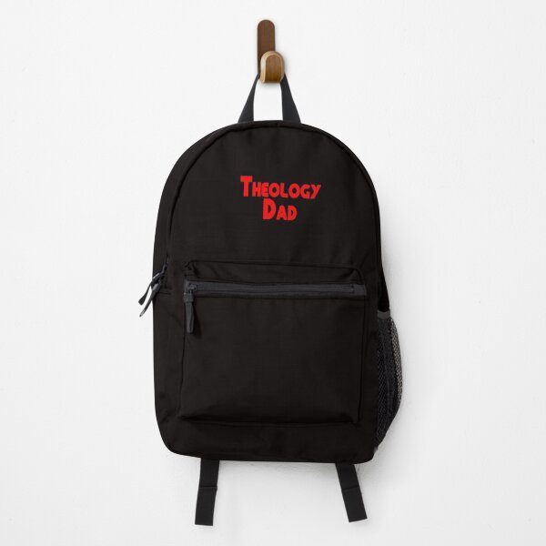 Item preview, Red Theology Dad simple retro letters designed and sold by Patrick Chastain.