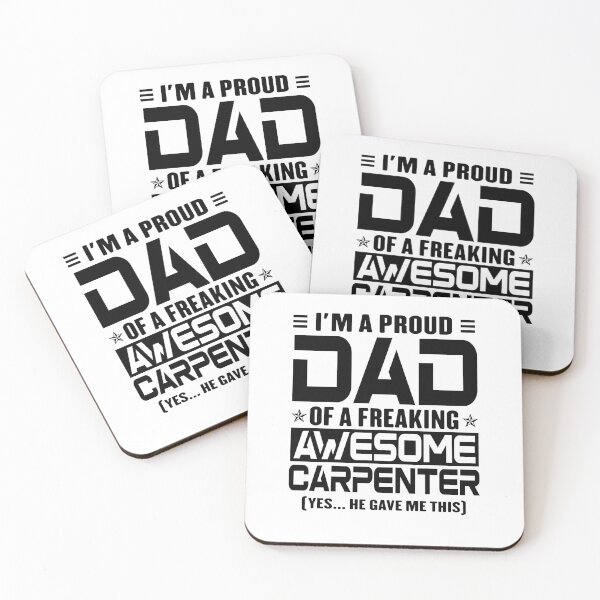 Item preview, I’m A Proud Dad Of A Freaking Awesome Carpenter, Funny Dad Shirt, Dad Of Carpenter Shirt, Dad Gifts, Christmas Gifts For Dad designed and sold by xlnv.