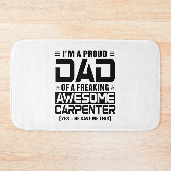 Item preview, I’m A Proud Dad Of A Freaking Awesome Carpenter, Funny Dad Shirt, Dad Of Carpenter Shirt, Dad Gifts, Christmas Gifts For Dad designed and sold by xlnv.