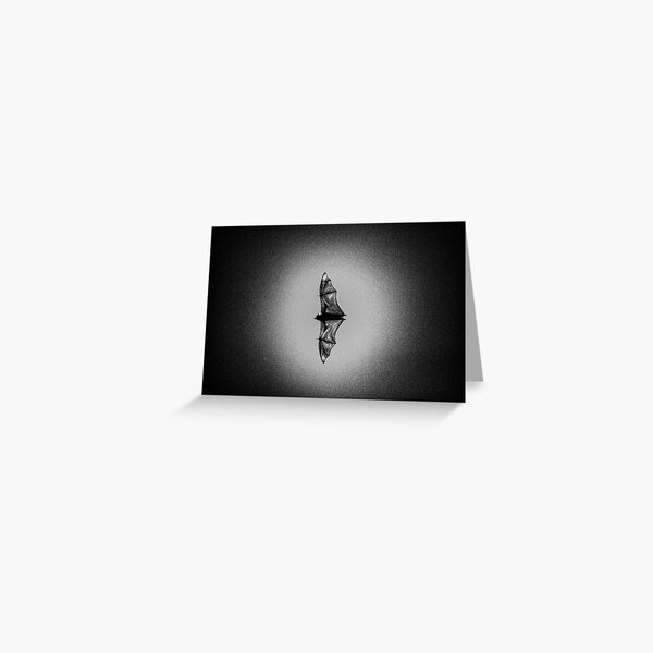 Fruit Bat In Flight Greeting Card