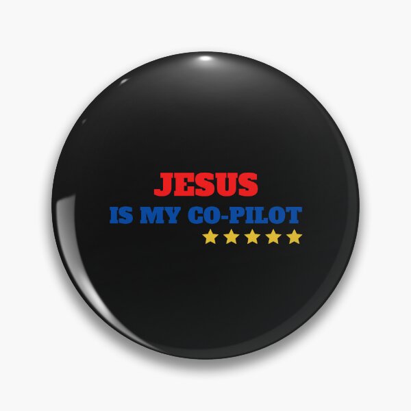 Item preview, ESUS IS MY COPILOT designed and sold by madraso.