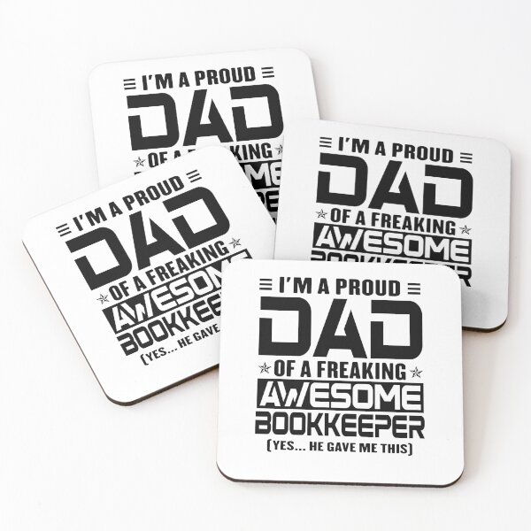 Item preview, I’m A Proud Dad Of A Freaking Awesome Bookkeeper, Funny Dad Shirt, Dad Of Bookkeeper Shirt, Dad Gifts, Christmas Gifts For Dad designed and sold by xlnv.