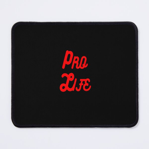 Item preview, Red Pro Life Cursive simple cursive retro letters designed and sold by Patrick Chastain.