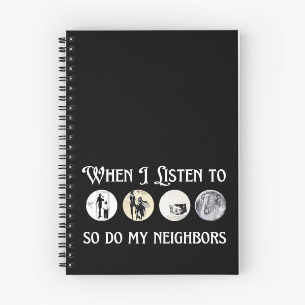Item preview, When I listen to music    ... (FM) ... so do my neighbors (for items with a dark background) designed and sold by Michael Dietrich.