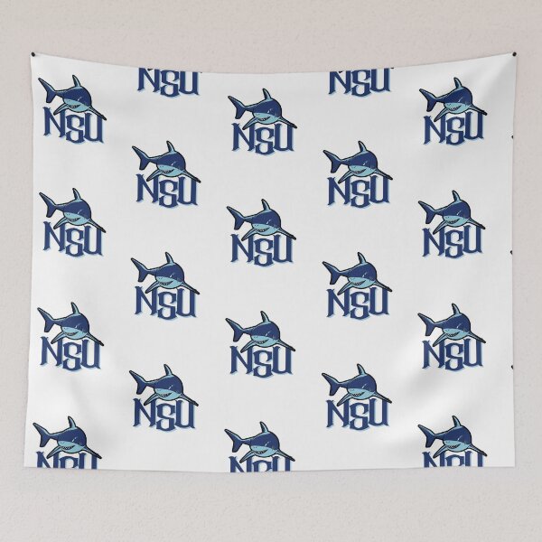Item preview, Nova Southeastern University blue shark NSU designed and sold by oufa.