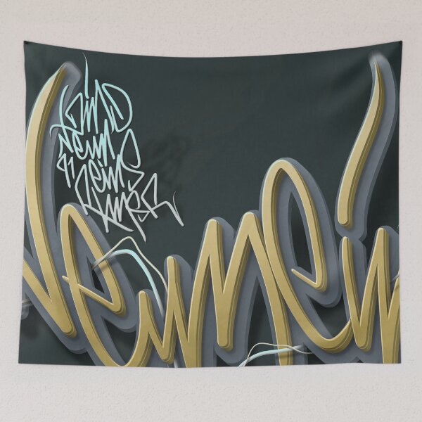 Item preview, Top notch, handmade, high quality, unique, modern graffiti design by Dino designed and sold by Rhinosaurarts.