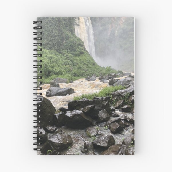 Item preview, Spiral Notebooks-photo Waterfall Rocky designed and sold by MICKSPIKS.