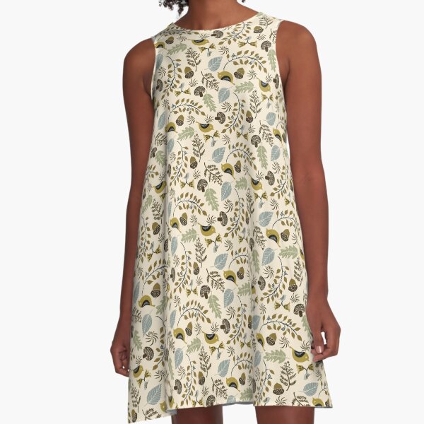 Woodlands Fantasy A-Line Dress