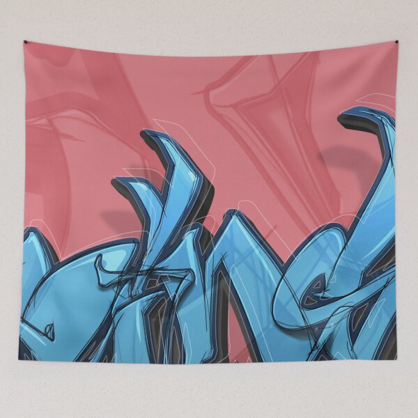 Item preview, Top notch, handmade, high quality, unique, modern graffiti design by Dino designed and sold by Rhinosaurarts.
